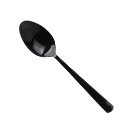 Herdmar Oslo Black Cuchara de Postre Acero Inoxidable Brillo Negro 18,4 cm (12 Unidades)